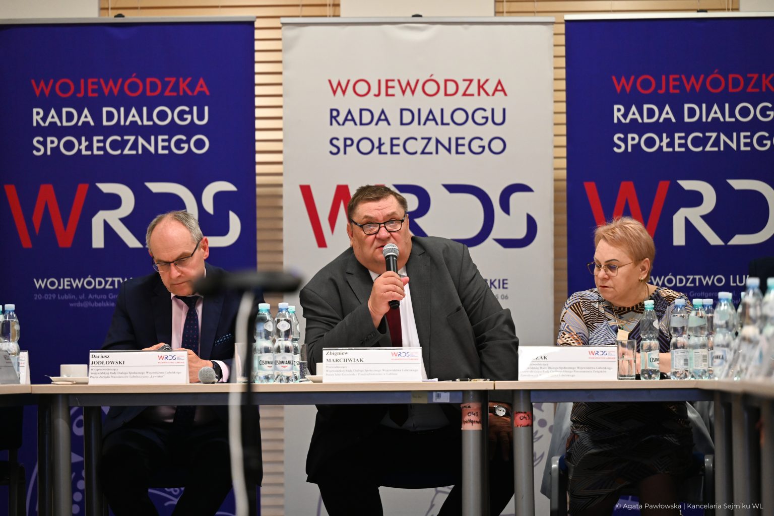 Członkowie Prezydium WRDS WL