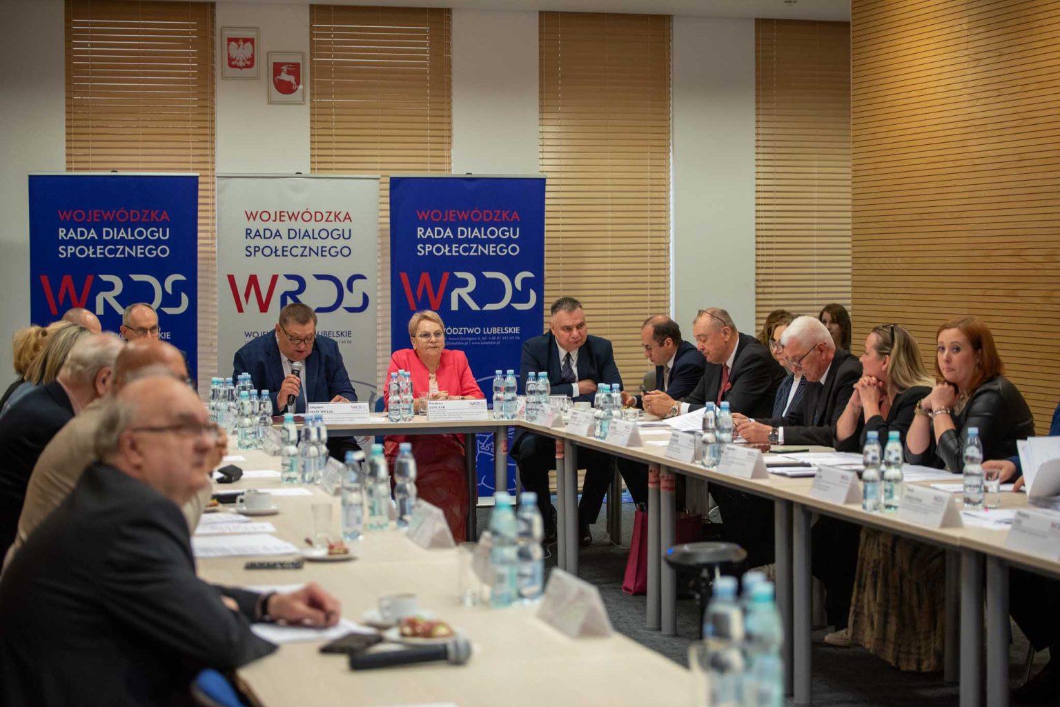 Członkowie WRDS WL podczas posiedzenia Plenarnego