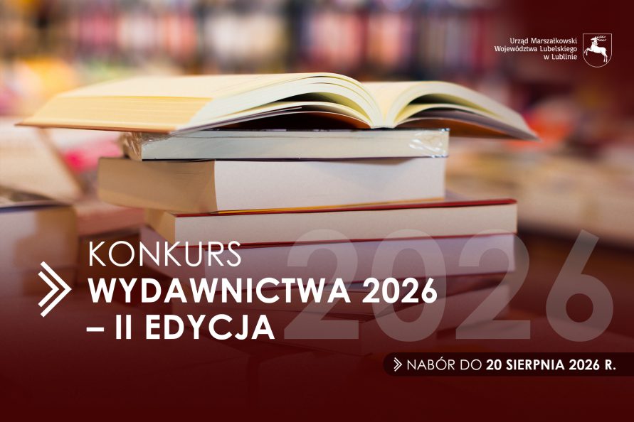 Grafika do wydarzenia: „Konkurs-Wydawnictwa 2026 – II edycja” - otwarty konkurs ofert.