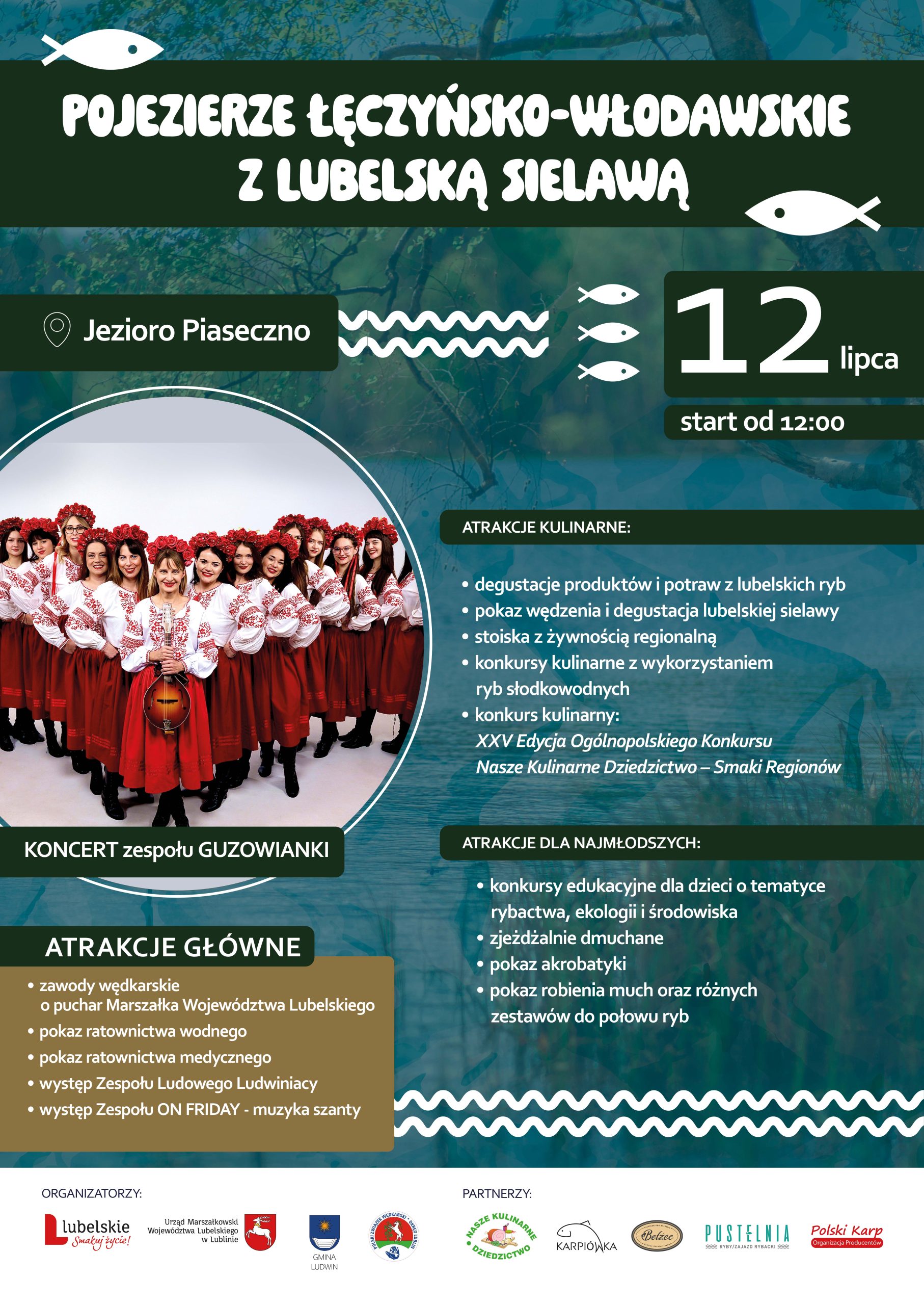 plakat pojezierze łęczyńsko-włodawskie