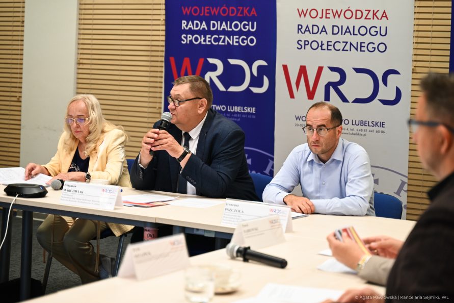 Przewodniczący oraz Wiceprzewodniczący WRDS WL