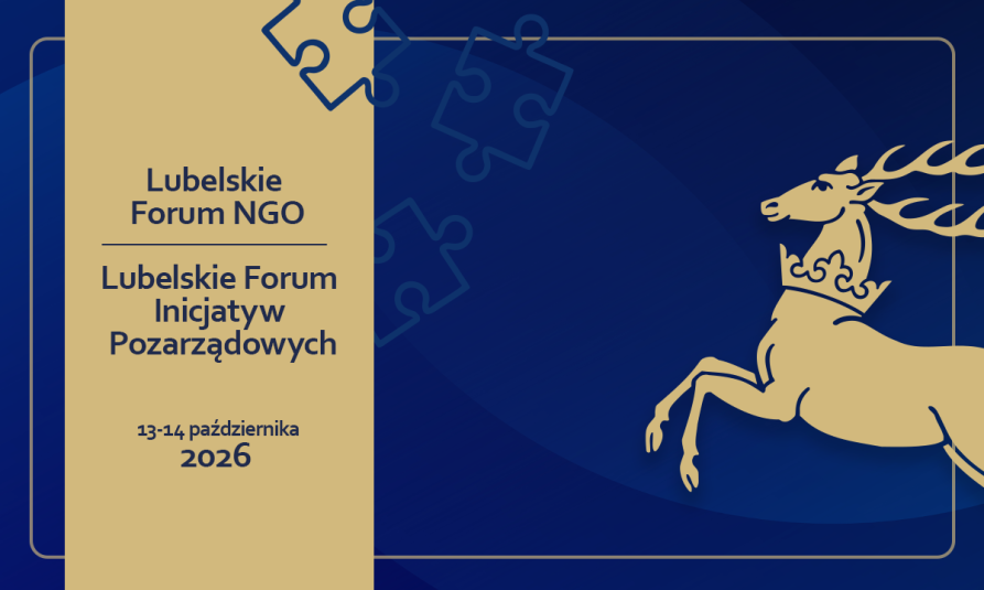 Grafika do wydarzenia Lubelskie Forum Inicjatyw Pozarządowych 2026.